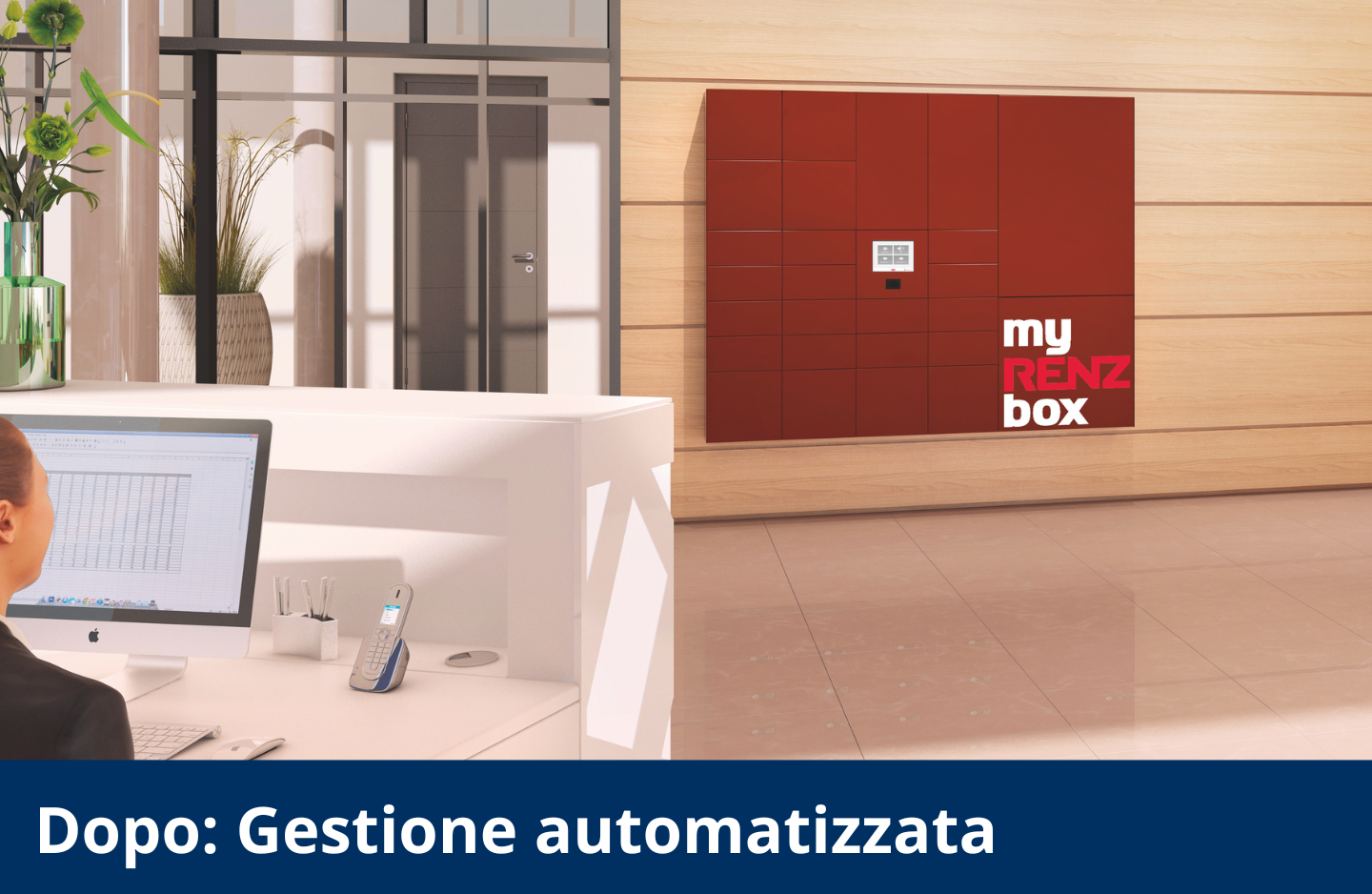 gestione automatizzata con locker