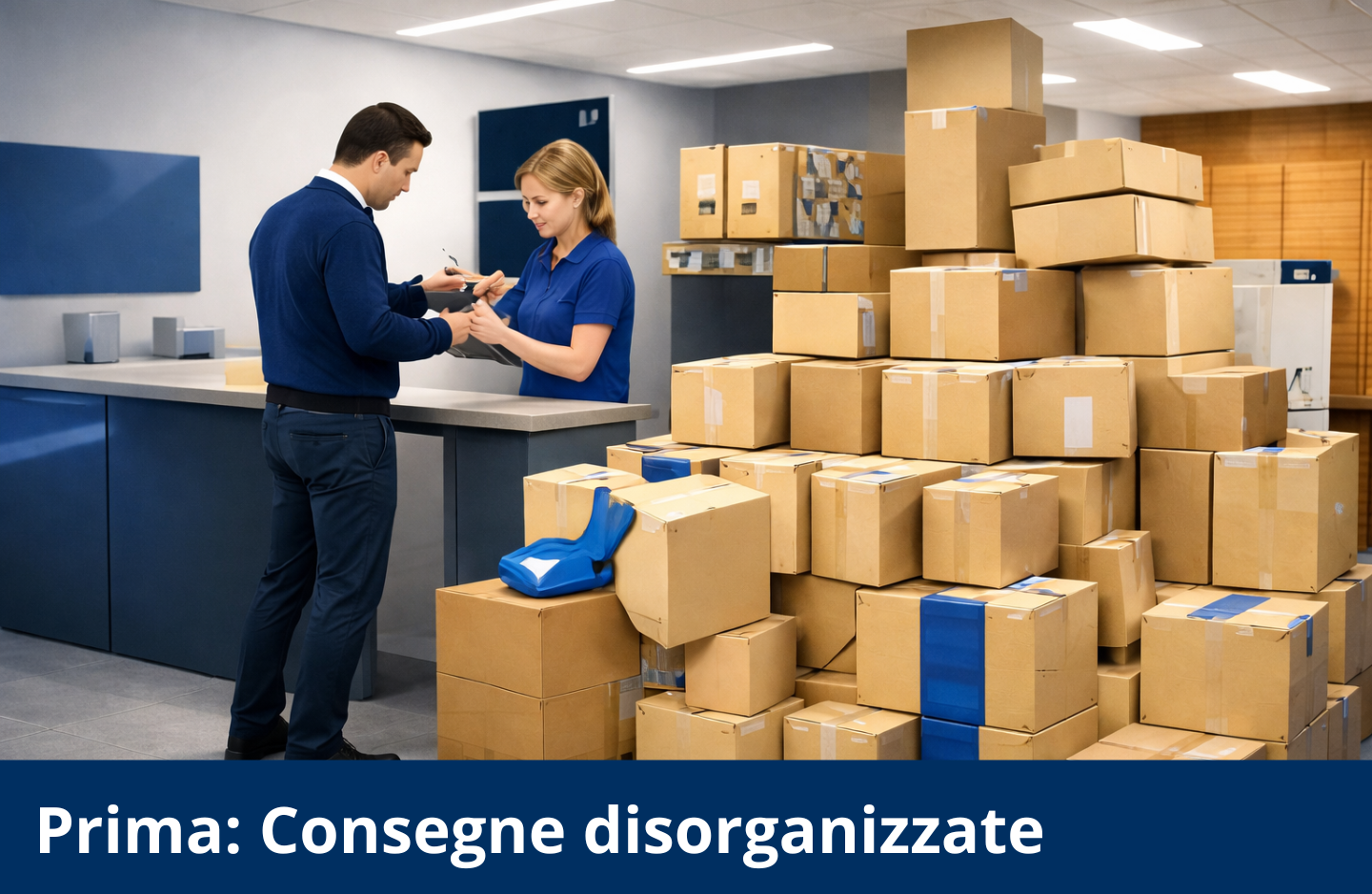 Consegne disorganizzate